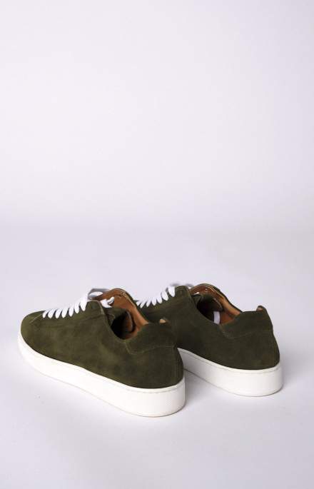 Sneakers in pelle scamosciata