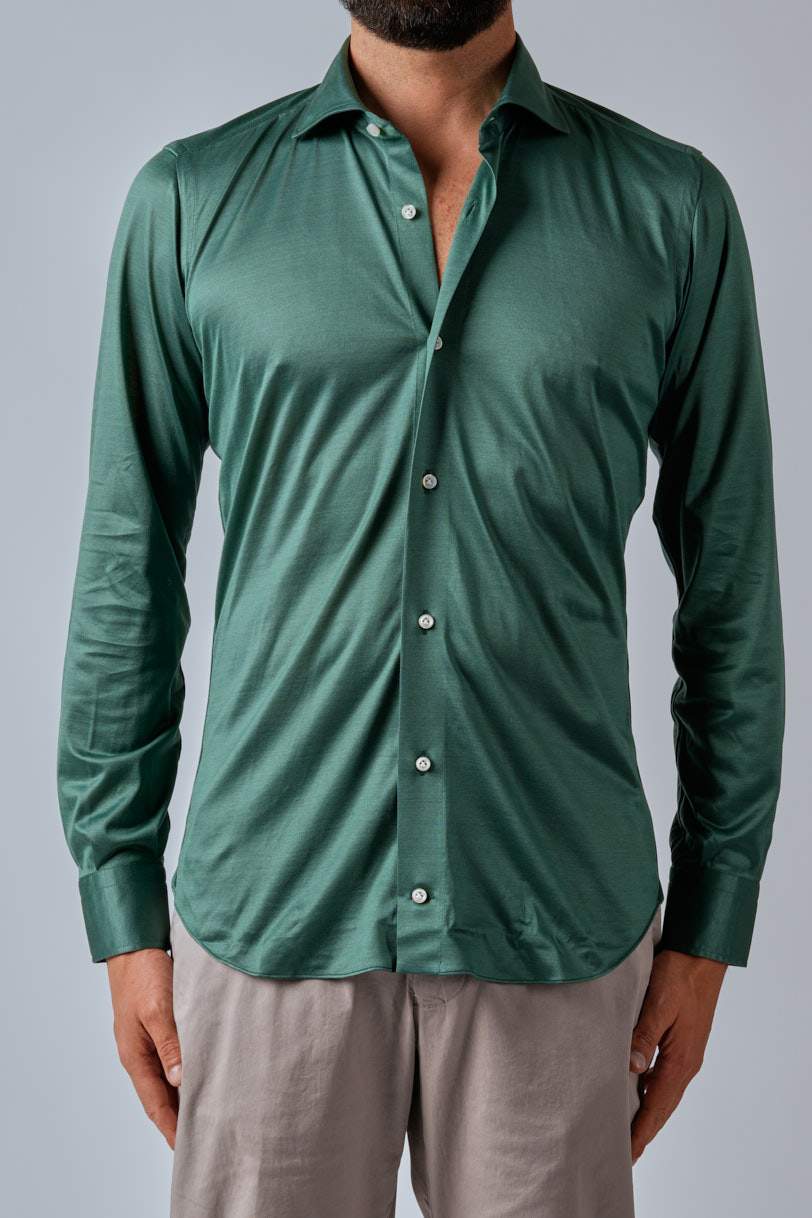 Camicia in filo di Scozia ultra-light