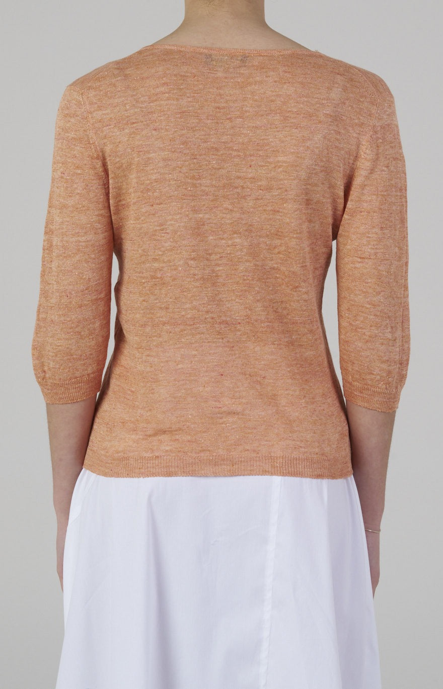 Maglia in jersey di lino ultra-light