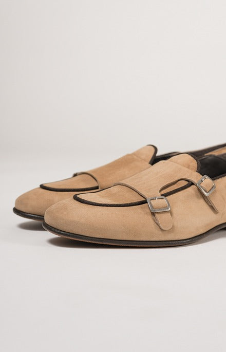 Mocassino doppia fibbia in suede_501_2