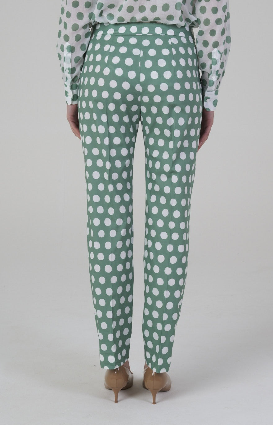 Pantalone in cotone stretch