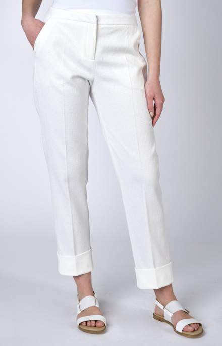 Pantalone elasticizzato con risvolto_COL_313_01