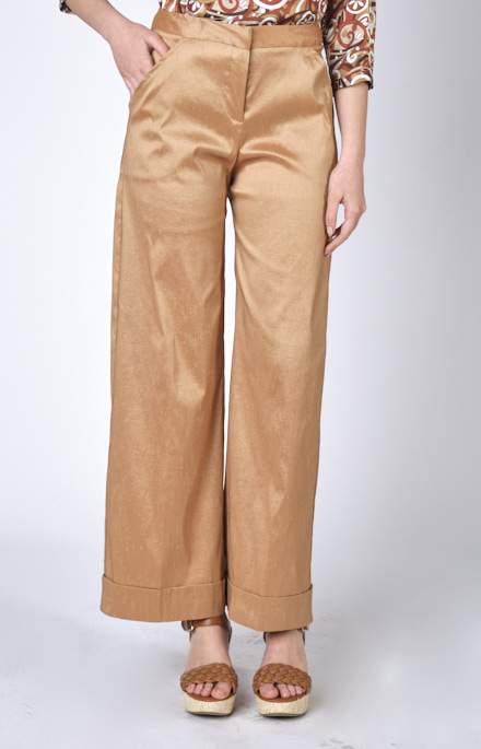 Pantalone gamba larga