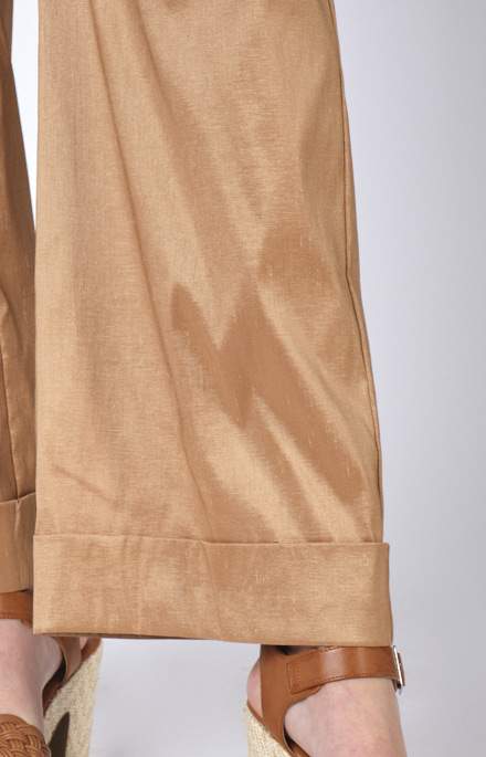 Pantalone gamba larga