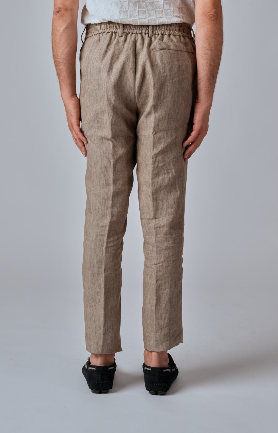 Pantalone “Leisure Fit” in lino