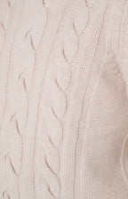 Dolcevita in lana a trecce