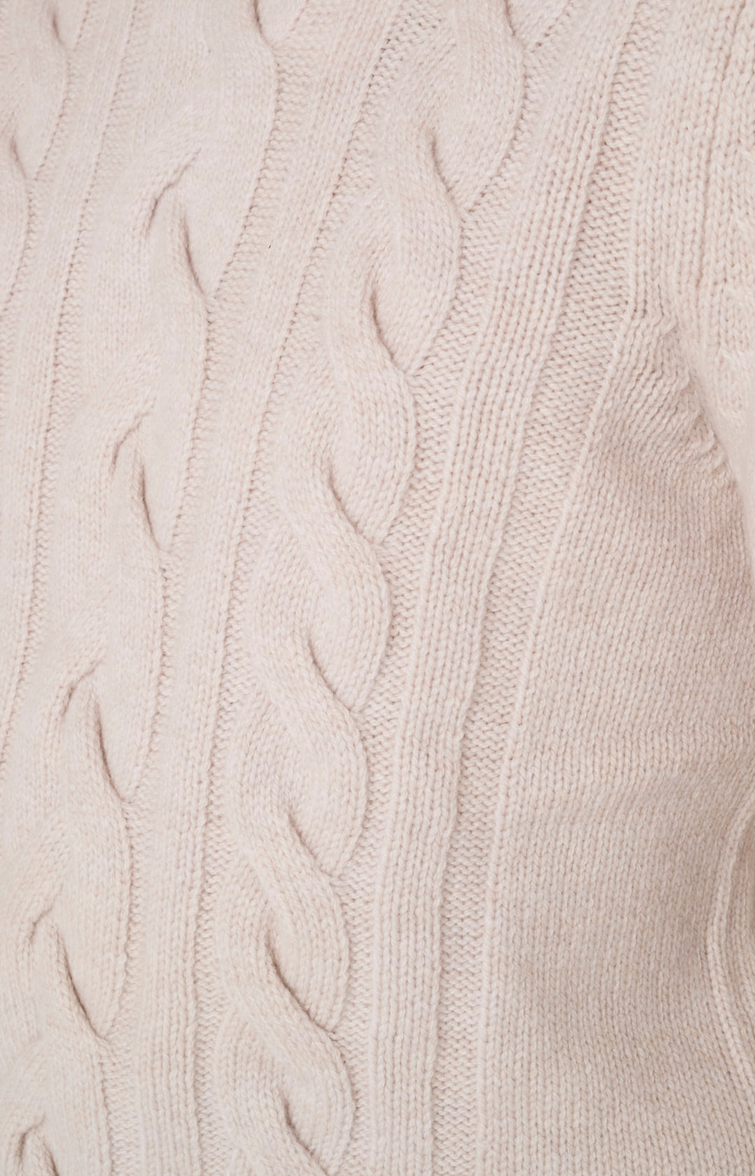 Dolcevita in lana a trecce