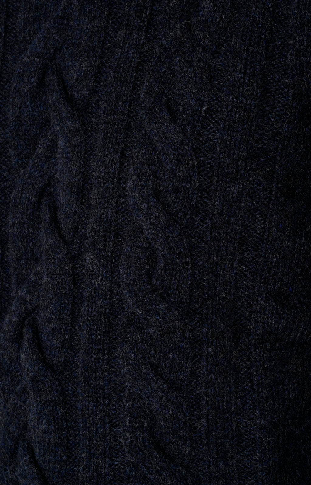 Dolcevita in lana a trecce