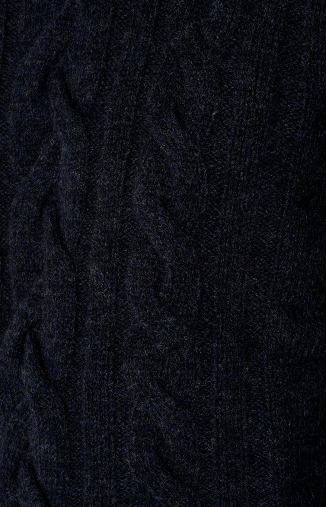 Dolcevita in lana a trecce