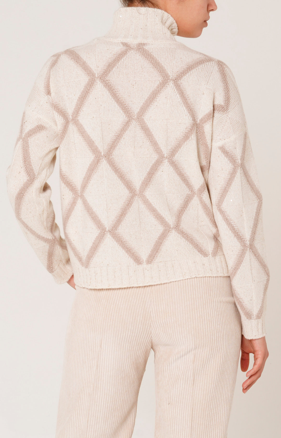 Lupetto in lana e cashmere