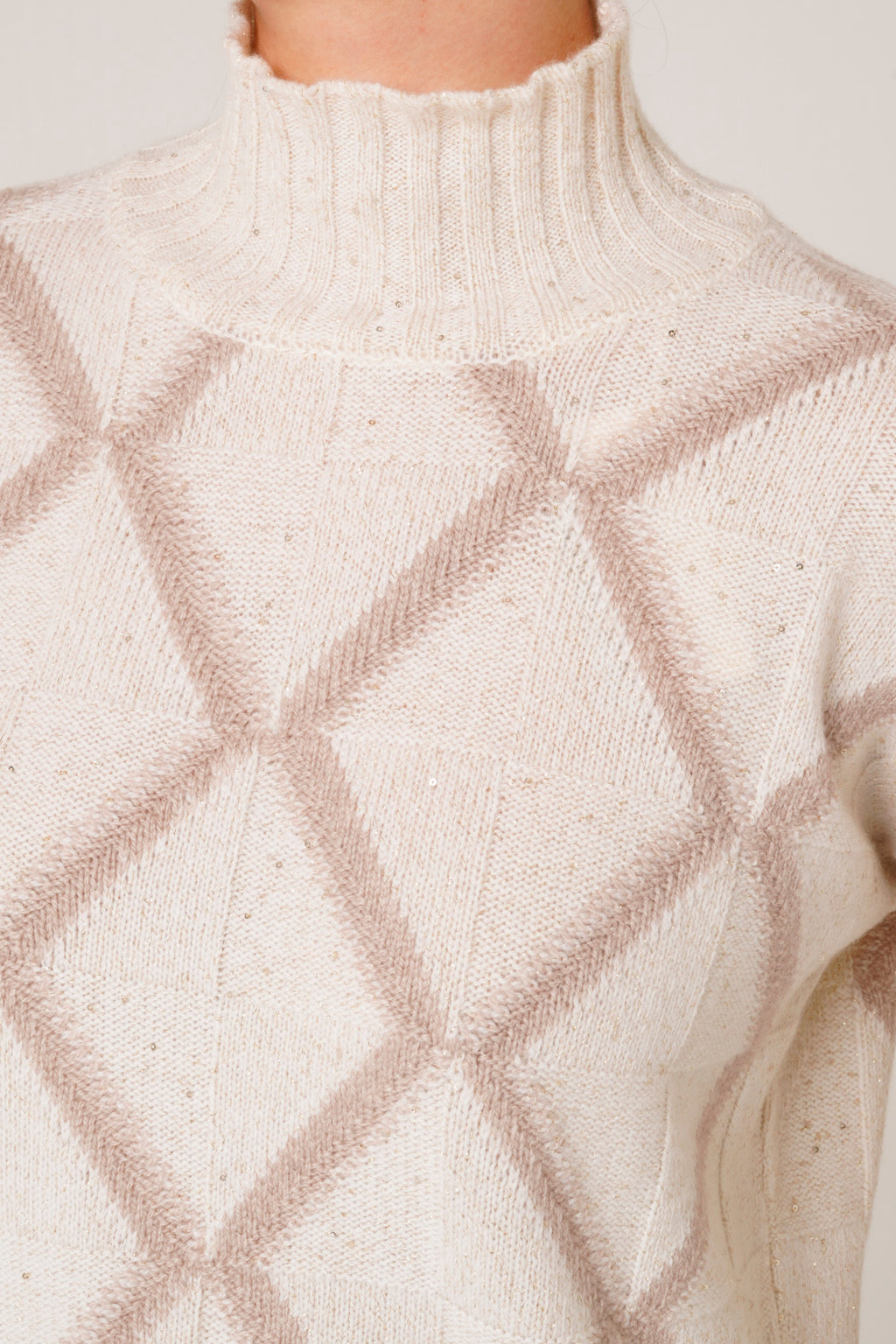 Wool and cashmere turtleneck