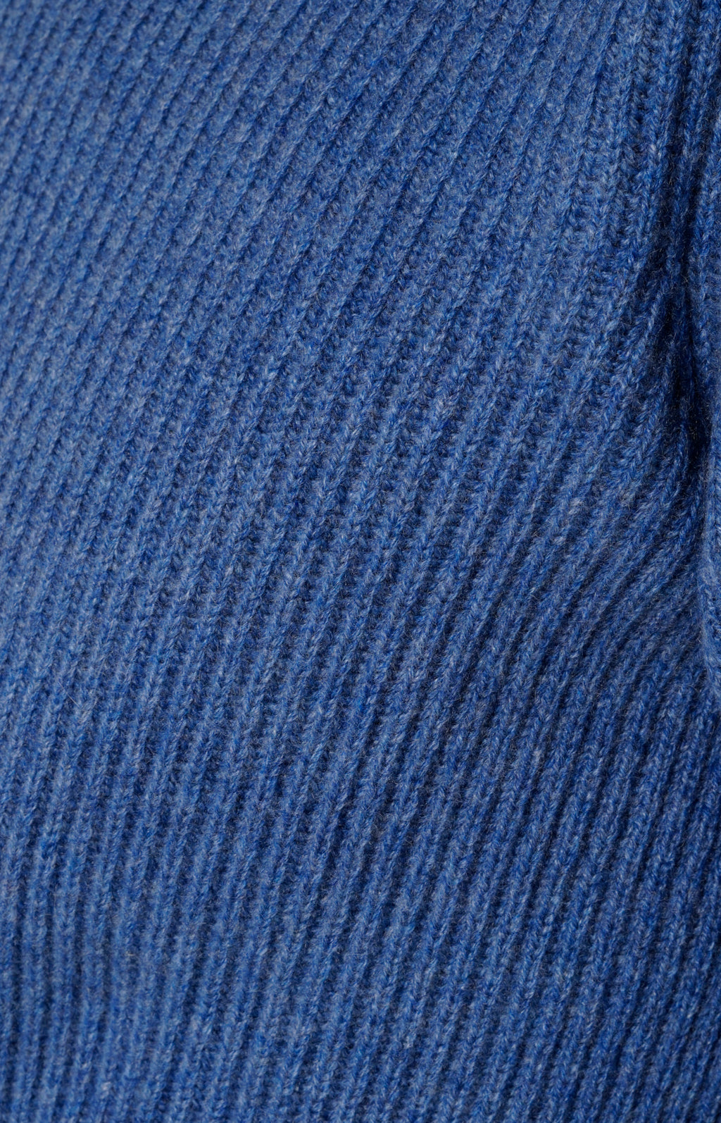 Girocollo in cashmere a coste