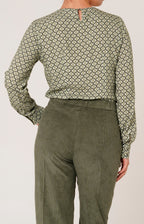 Tailleur in velluto a coste