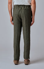 Pantalone “Leisure Fit” in lino