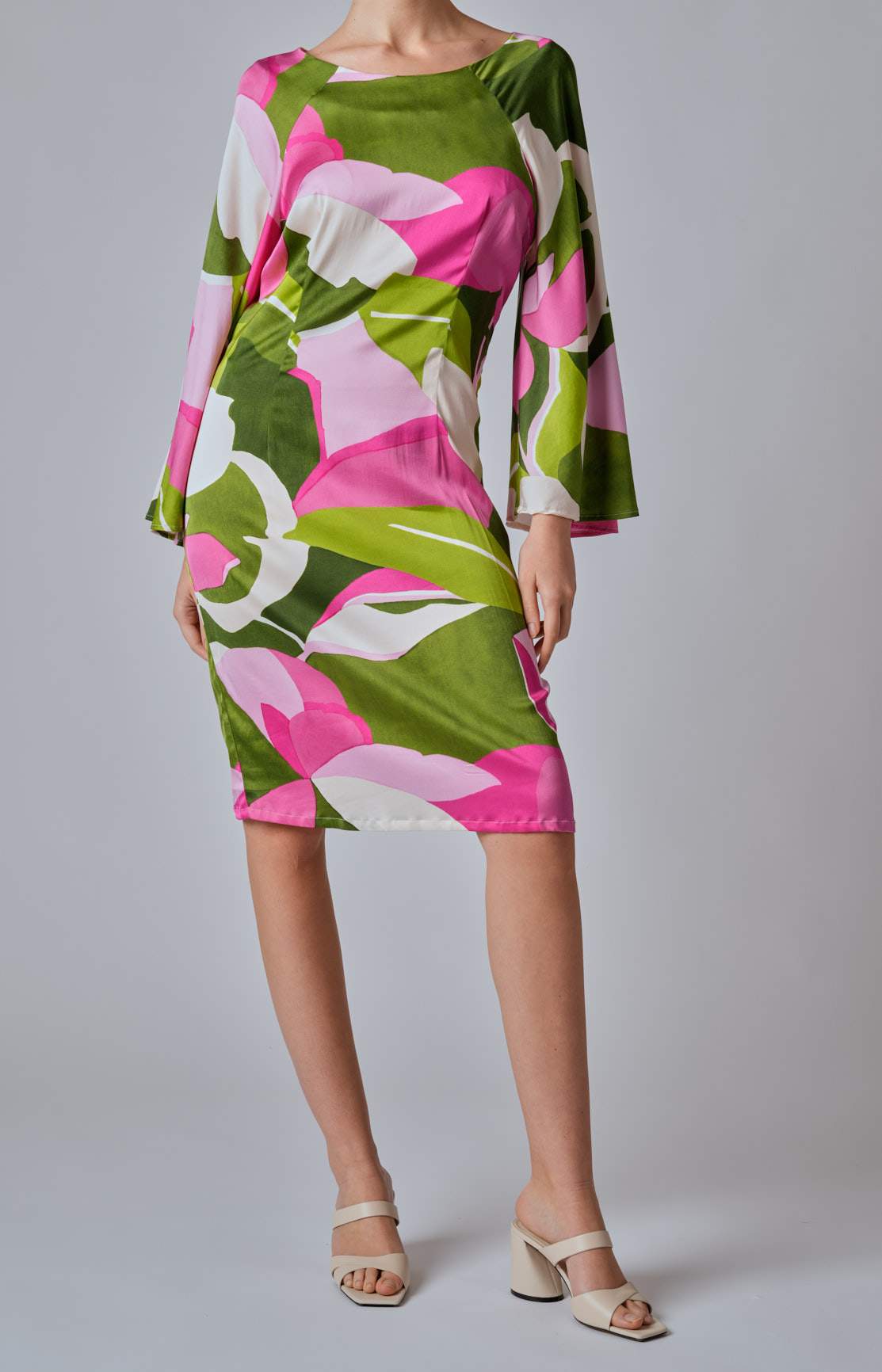 Stretch fabric dress