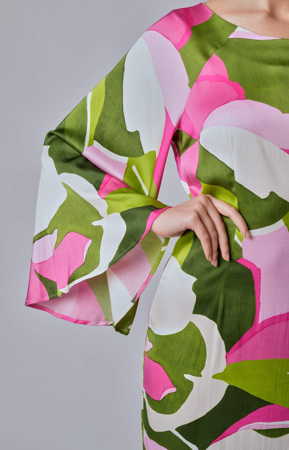 Stretch fabric dress