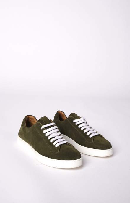Suede sneakers