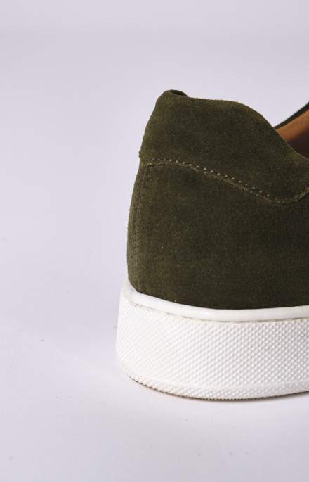 Suede sneakers