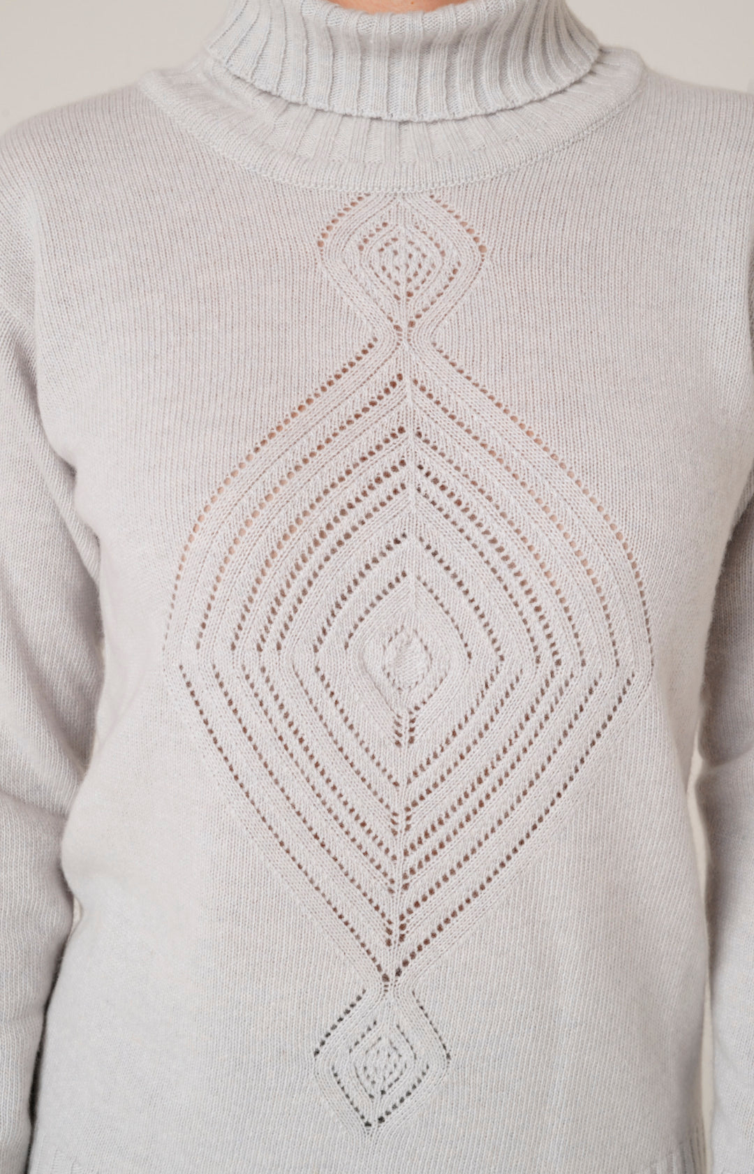 Dolcevita operato in lana e cashmere