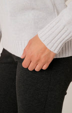 Wool and cashmere turtleneck sweater