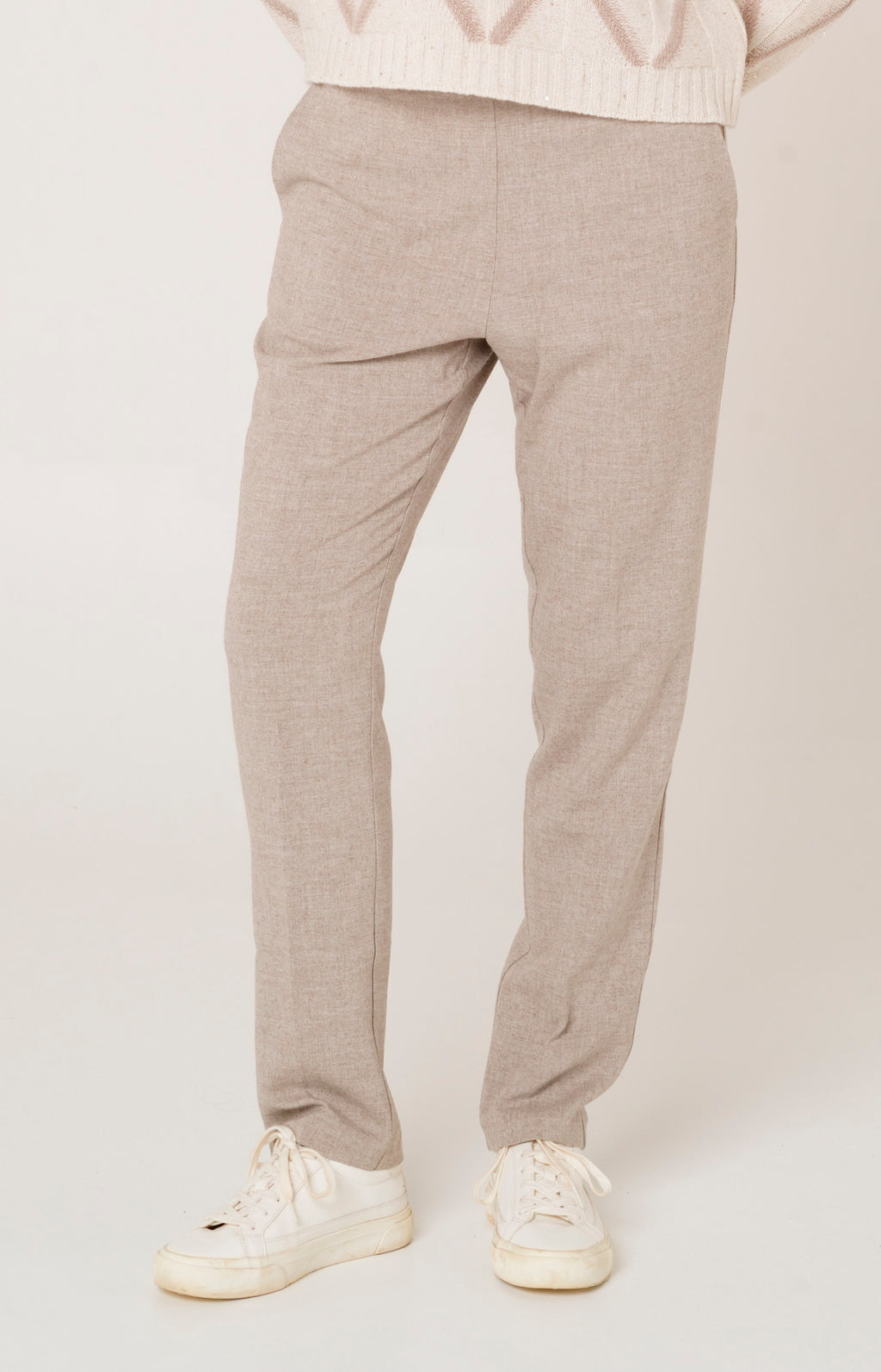 Stretch fabric trousers with America pocket