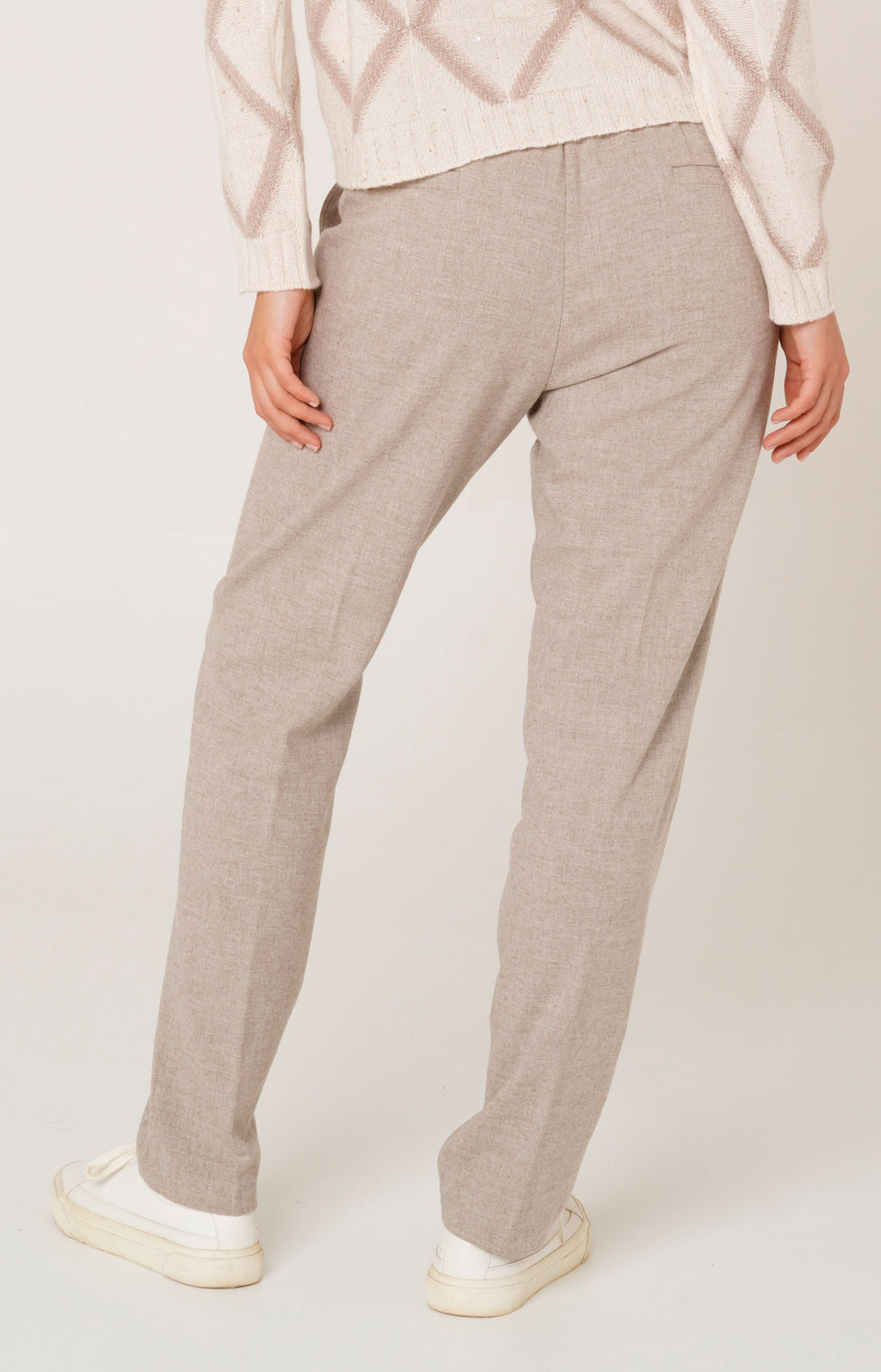 Pantalone tasca america in tessuto stretch