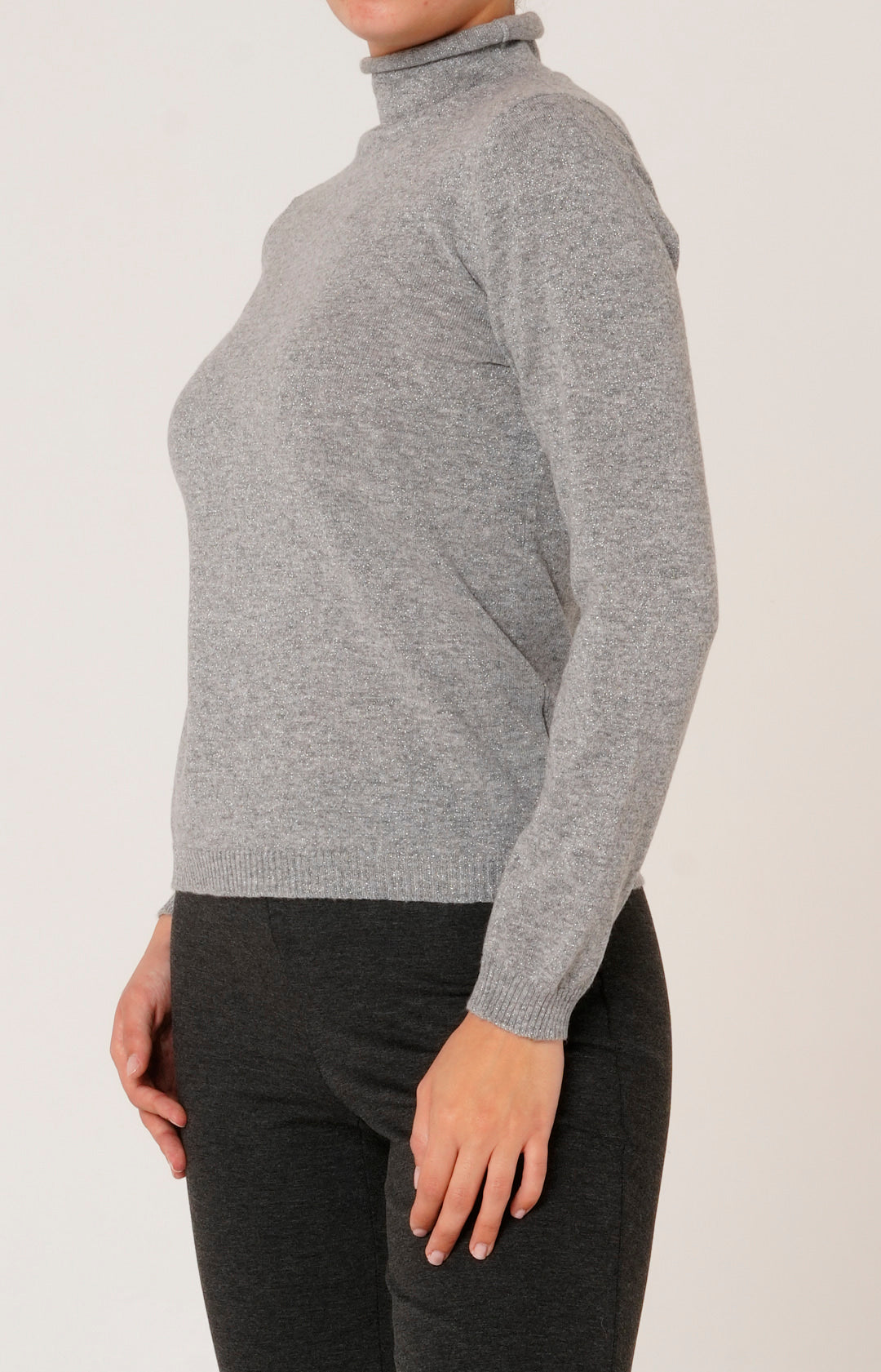 Lupetto in lana e cashmere