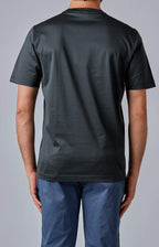 Short-sleeved T-shirt in ultra-light Scottish yarn