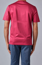 Short-sleeved T-shirt in ultra-light Scottish yarn
