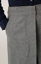 Gonna a portafoglio in lana e cashmere