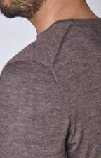Ultra-light cashmere and silk crewneck