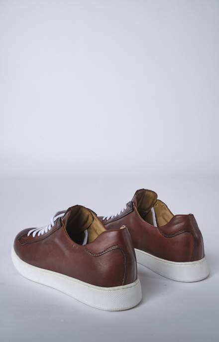 Nappa leather sneakers