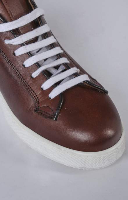 Nappa leather sneakers
