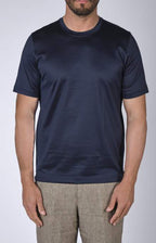 T-shirt manica corta in filo di Scozia ultra-light