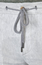 Pantalone “Leisure Fit” in lino
