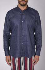 Korean shirt in pure linen