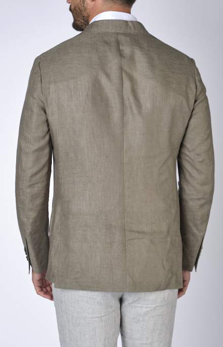 Unlined linen jacket