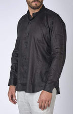 Korean shirt in pure linen