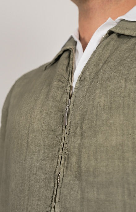 Bomber zip in lino _440_4