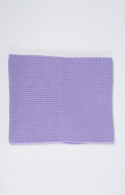 Wool neck warmer