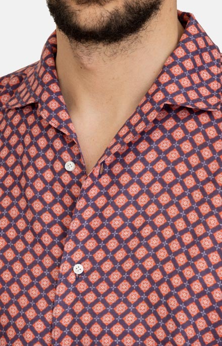 Camicia fantasia in lino con colletto bowling_359_3