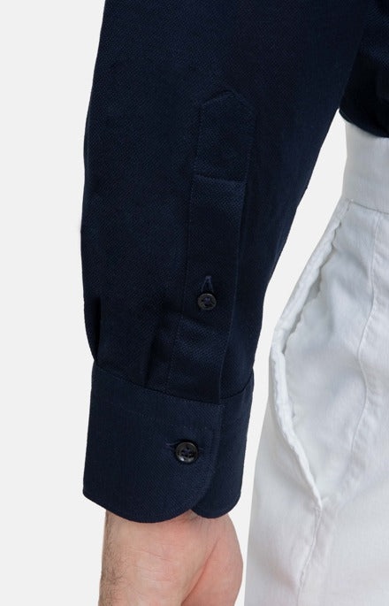 Ultra-light pique shirt