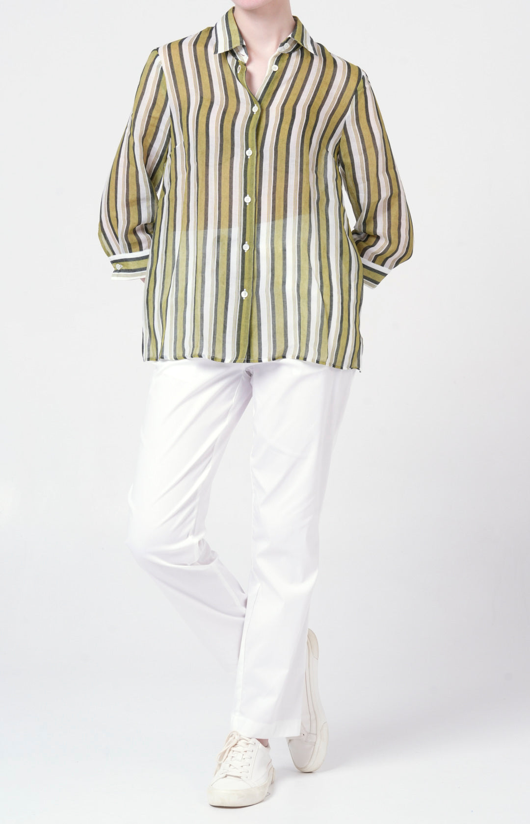 Camicia in tessuto biologico ultra-light