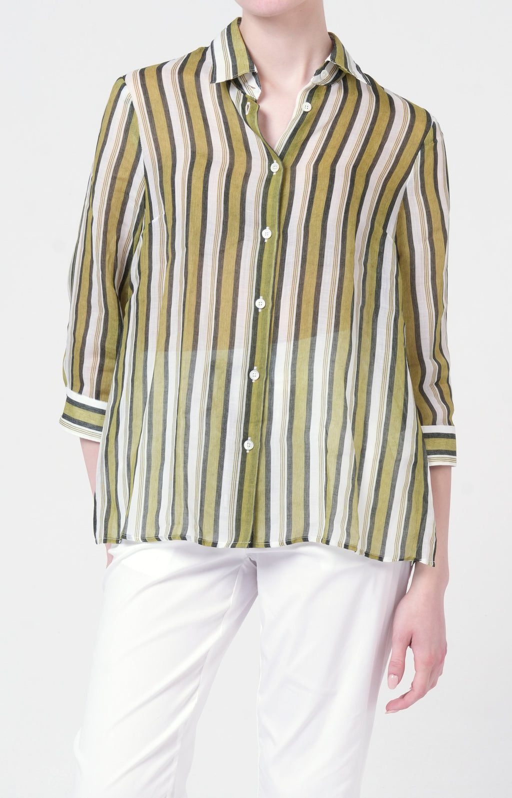 Camicia in tessuto biologico ultra-light