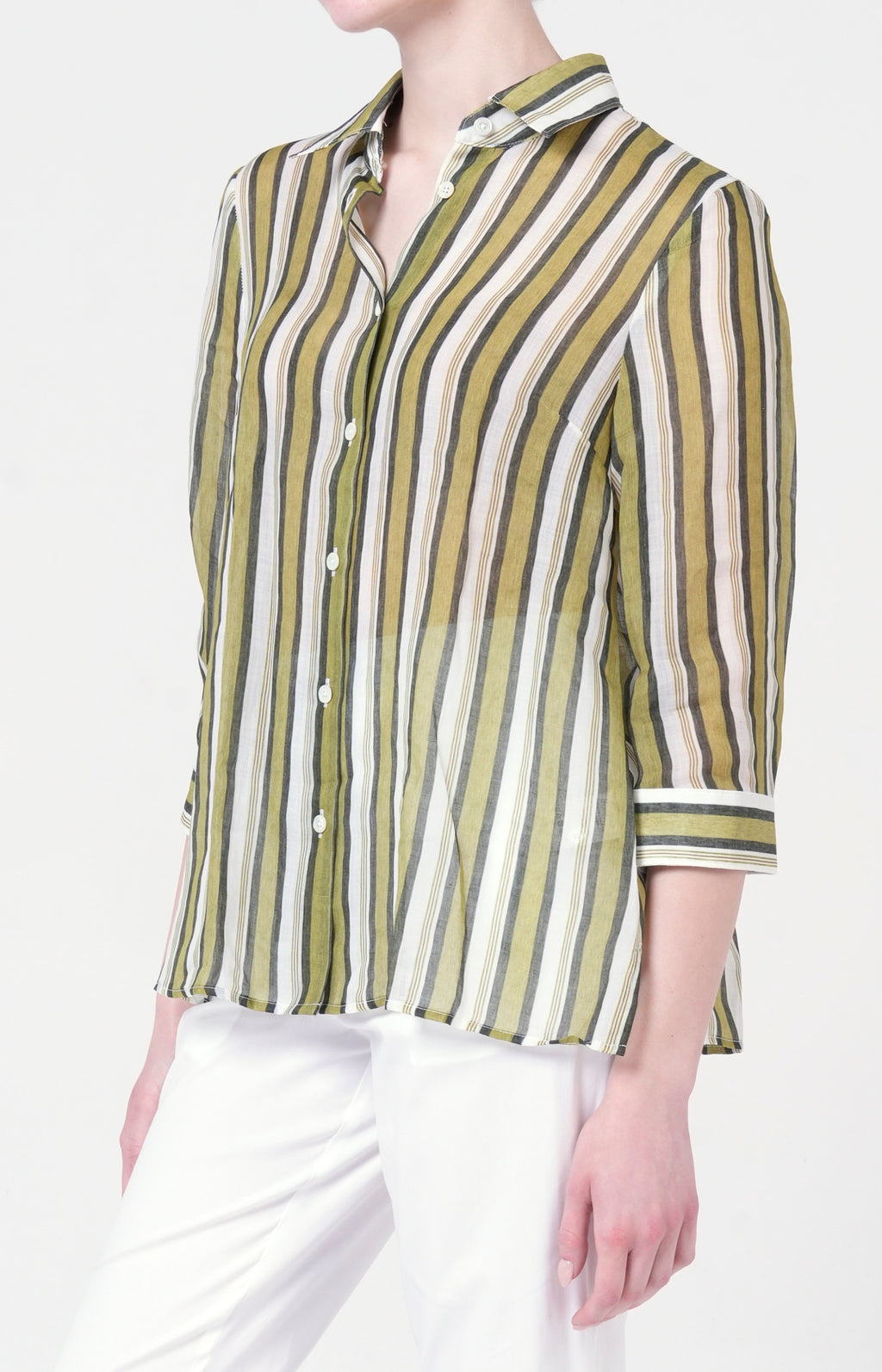 Camicia in tessuto biologico ultra-light