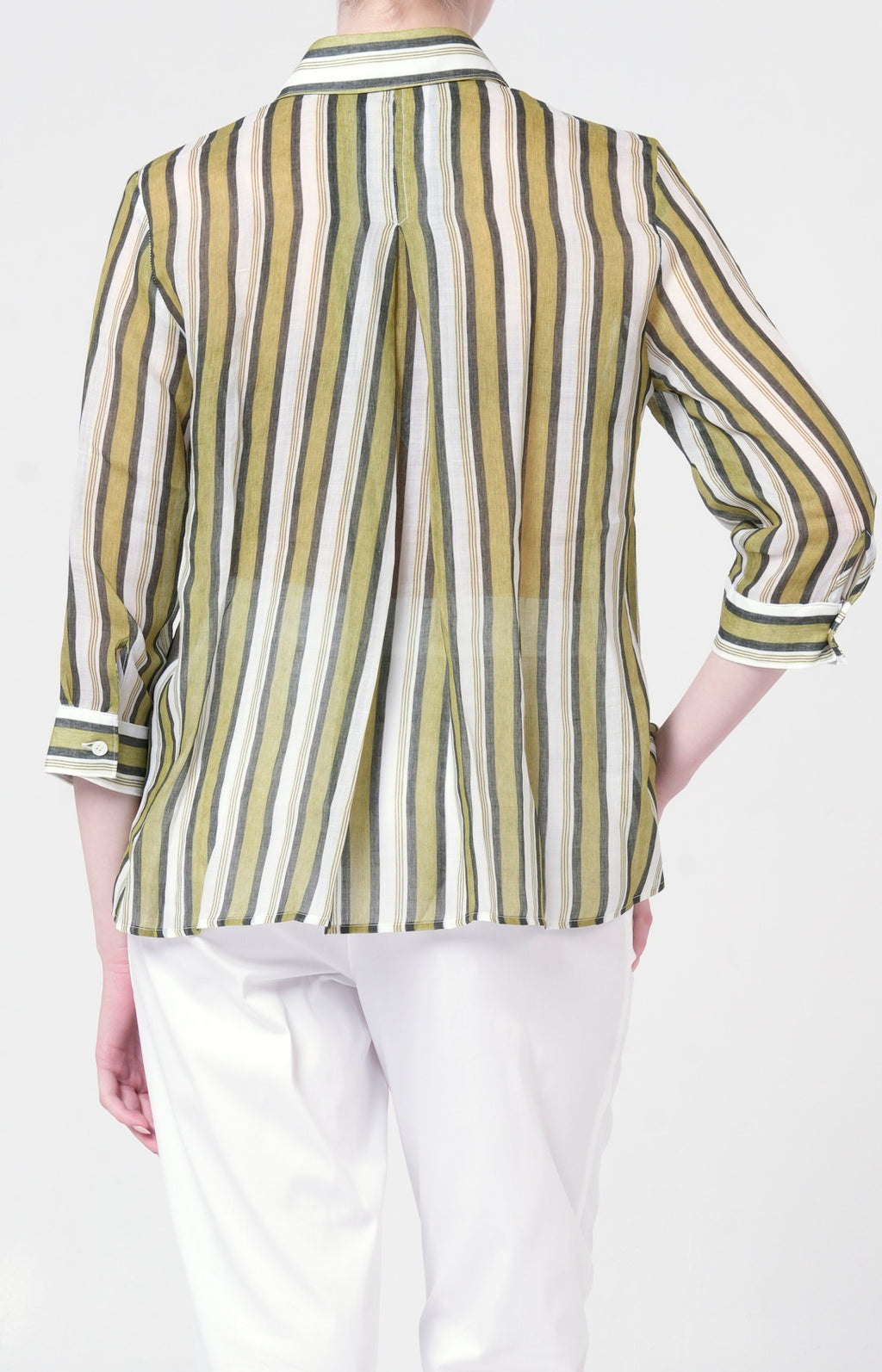 Camicia in tessuto biologico ultra-light