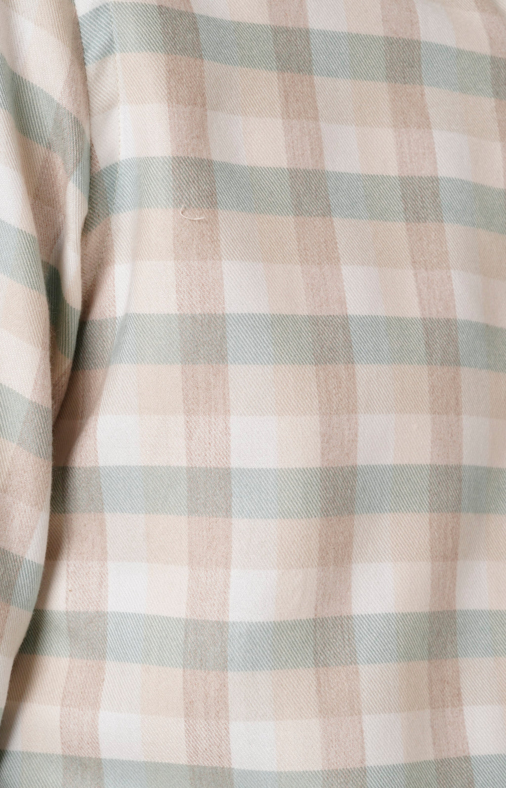 Soft flannel shirt with check