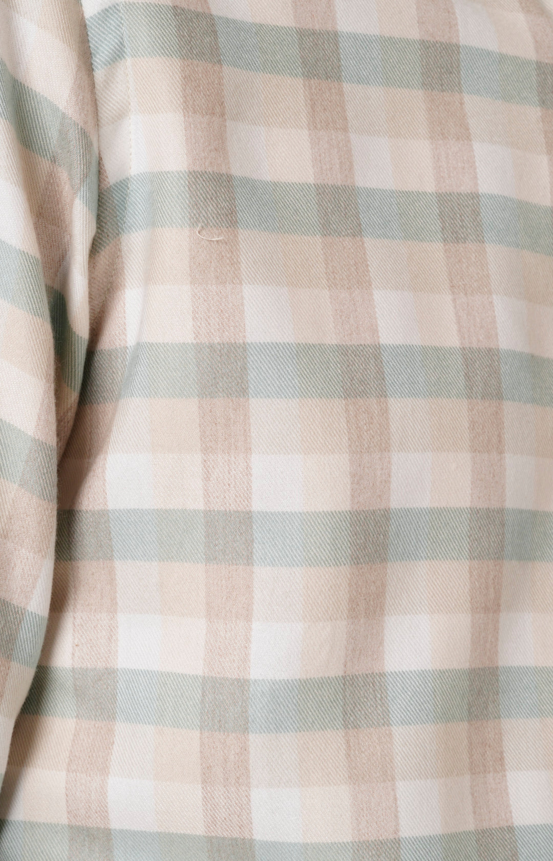 Soft flannel shirt with check