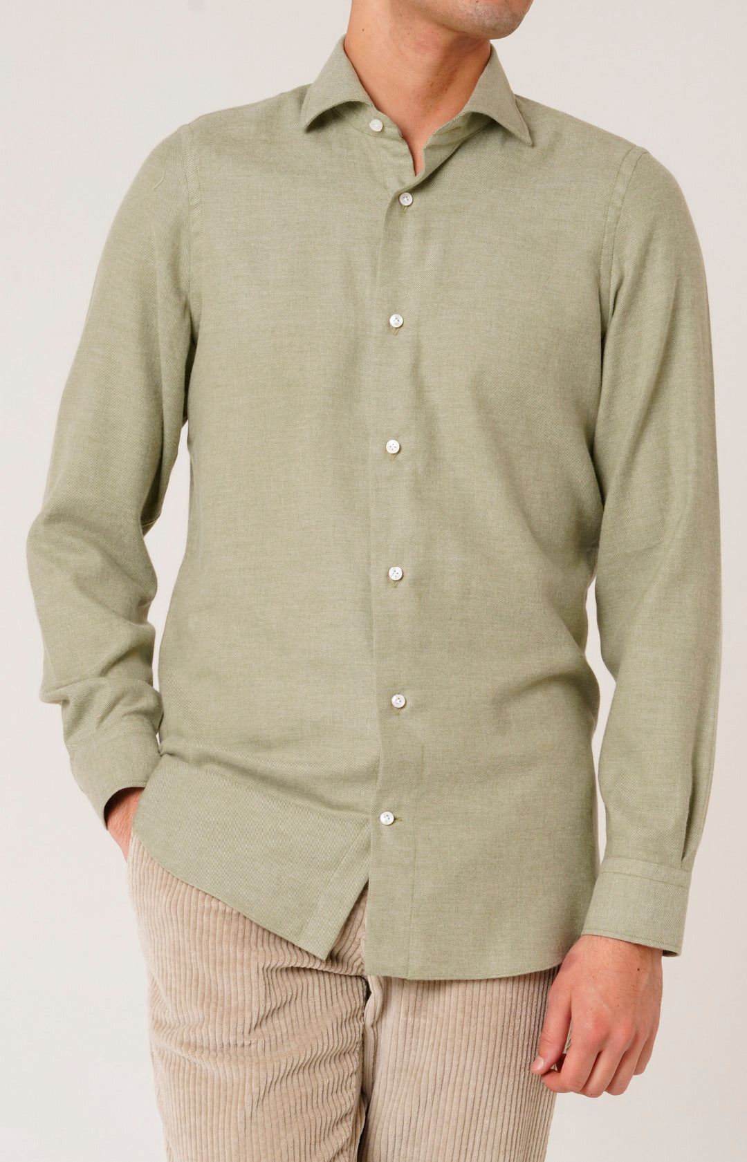 Camicia in flanella soft