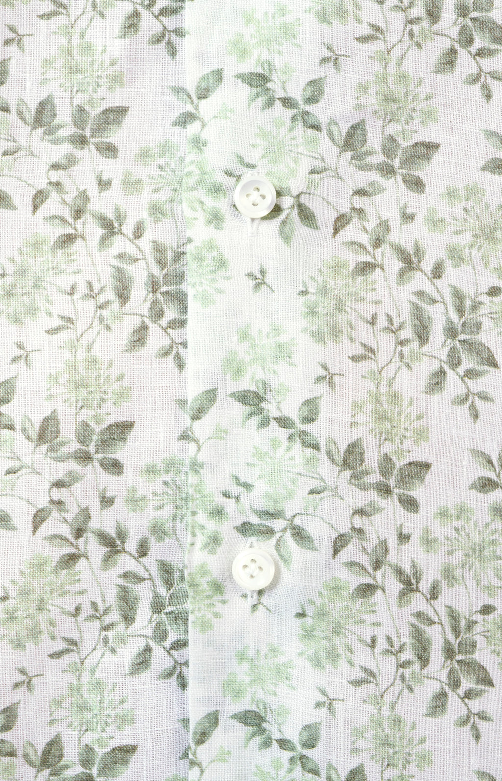 Camicia in lino con esclusiva fantasia